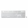 Elecom USB-A Keyboard Wireless (Receiver Included) Membrane Full Keyboard White TK-FDM106TXWH