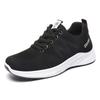 Shoes Women's 2025 Summer New Breathable Fly-woven Mesh Running Shoes Women's Flat-bottomed Lightweight Soft-soled Sports Shoes Women