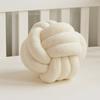 Подушка ручной плетеный узел 22 см круглый шарообразный шерпа эластичный спальный компаньон диван украшение дивана подушка для фотографии