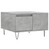 VidaXL Coffee Table Concrete Grey 55x55x36.5 Cm Engineered Wood 830760