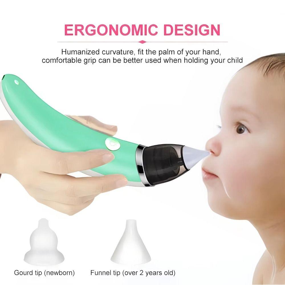 Electric Baby Nasal Inhaler Silent Nose Cleaner Portable Electric Baby Nasal Aspirator Household