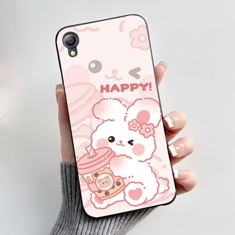 Colorful Viral Lucky Rose Phone Case For Asus ZenFone Live (L1) ZA550KL Jelly Silicone Shockproof Soft Black Case Shell