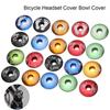 Alloy Fixed Gear Bike Front Lid Bicycle Headset Cover Bowl Covers Ultra-ligh Headsets Parts