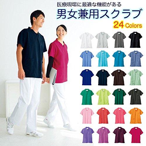 Medical wear, unisex scrub uniform, WH11485, for medical use (navy), size L