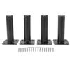 Furniture Legs Adjustable Iron Cabinet Legs Metal Round Sofa Support Foot Adjustable Feet for