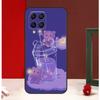 Фиолетовый эстетичный чехол для Samsung Galaxy M54 M34 M14 M35 M56 M12 M06 M32 M52 M55 M15 M11 M13 M16 M36 M31 M53