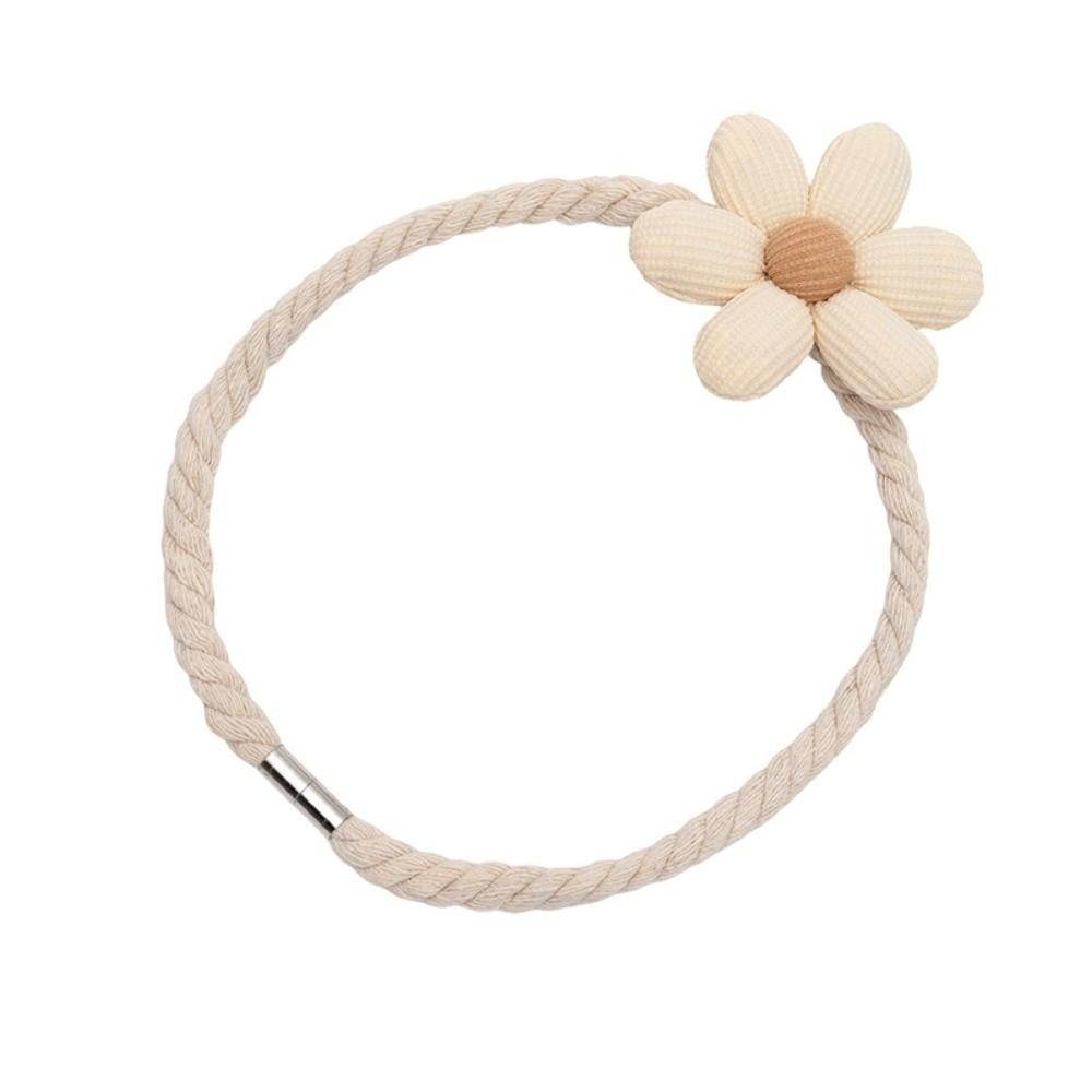 Flower Shape Window Curtain Buckles Magnetic Curtain Rope Holders Home Decoration