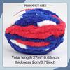 Thick And Bulky 27m Yarn, Decorative Voluminous for Crocheting, Sweaters, Cushions, Blankets,