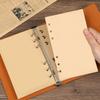 A6 Travelers Vintage Notebook PU Leather Retro Spiral Notebook Writing Supplies  Journal Diary