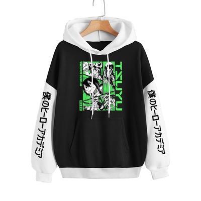 Аниме Harajuku My Hero Academia Asui Tsuyu толстовки осень зима толстовки с длинными рукавами с принтом оверсайз для женщин и мужчин уличная толстовка