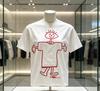 Pure Cotton 260g Heavyweight Loose Fit Short Sleeve TShirt Unisex American Retro Style Versatile Casual Wear for Unisex and Unisex