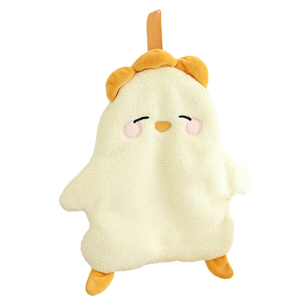 Животное Ручное полотенце Мягкое Милое Настенное Посудное полотенце Полотенце для сушки рук для кухни ванной