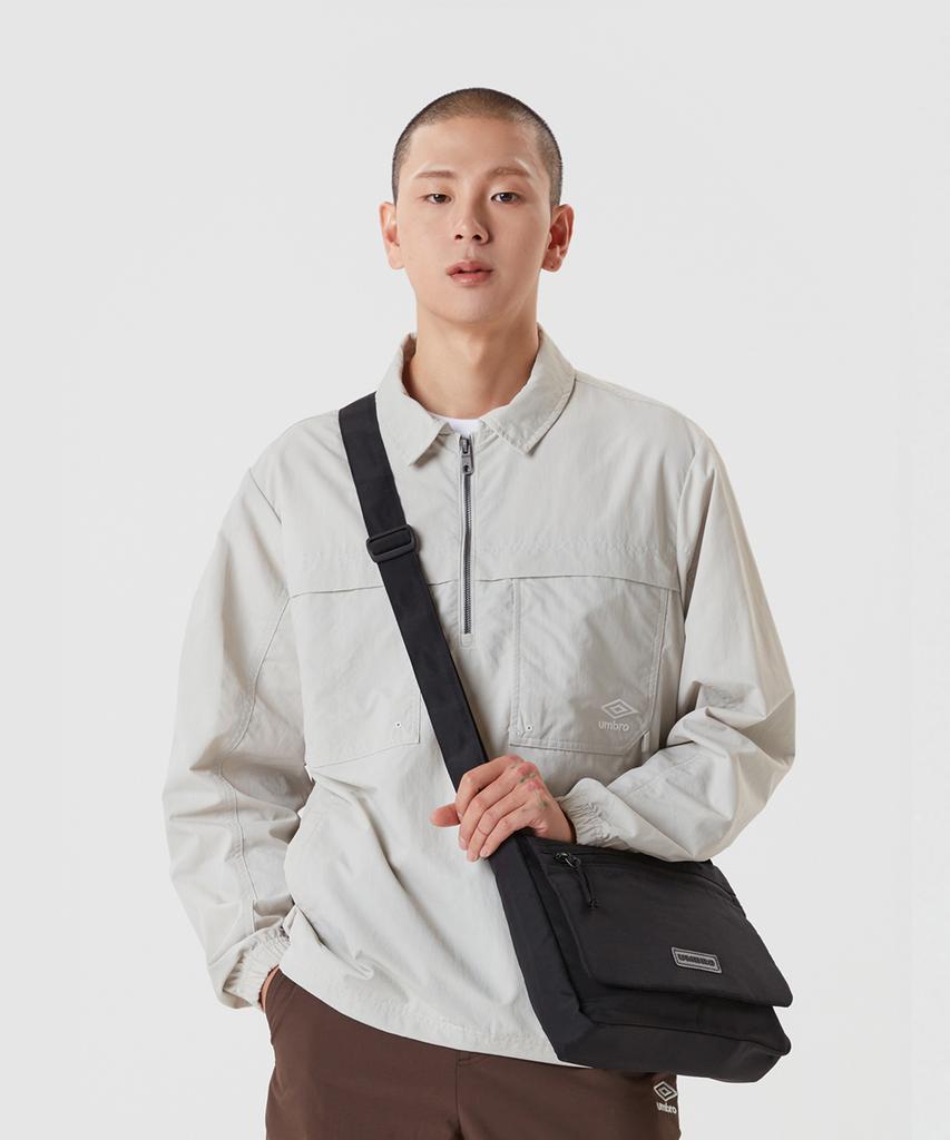 Анорак Umbro Wayfinder с карманом на молнии из Cordura, бежевый (Uq121Cwt11)