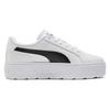 Puma Karmen Leather White Black Women Sneakers 384615-02