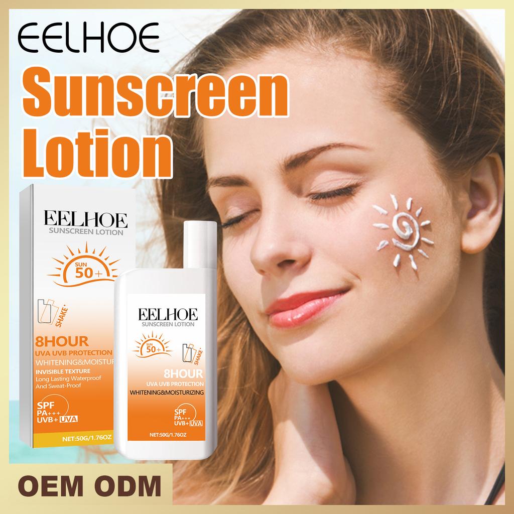 EELHOE Солнцезащитный крем для кожи, защитный крем для лица от солнца SPF 50/SPF 90, солнцезащитный крем для лица и тела, отбеливающий солнцезащитный крем