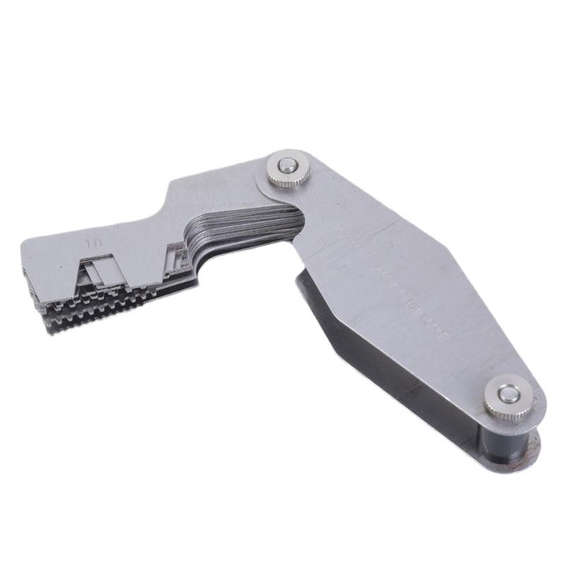 Нержавеющий резьбомер с Т-образной резьбой 29° Резьбомер Инструмент для измерения резьбы для промышленных измерений