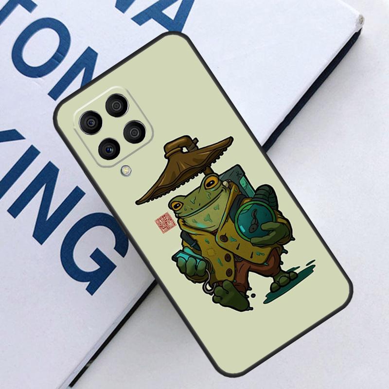 Лягушка и его сын Для Samsung Galaxy M31 M55 M15 M11 M21 M13 M33 M35 M53 M14 M34 M54 M12 M32 M52 M06 M16 Чехол