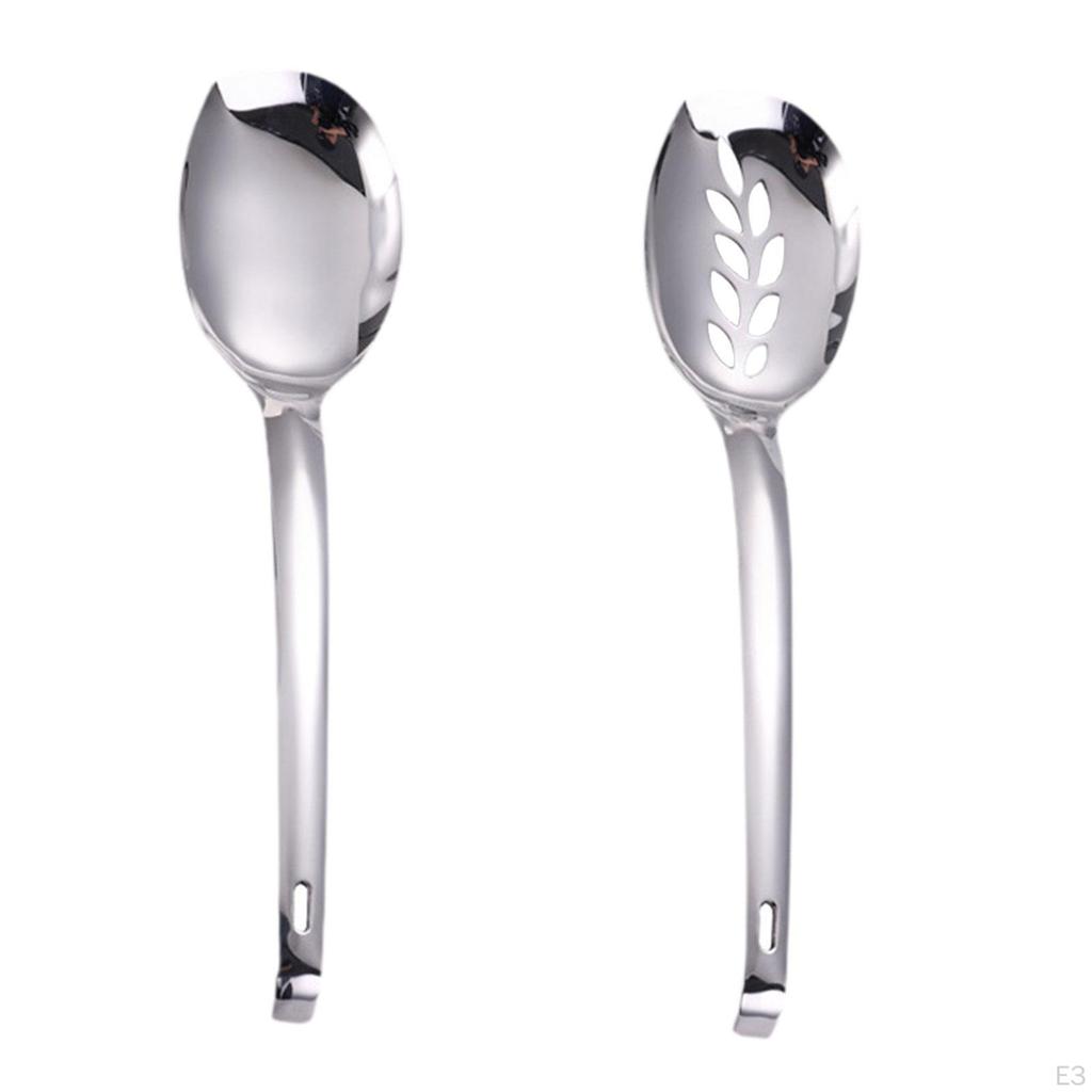 Сервировочная ложка с длинной ручкой для кейтеринга и мероприятий