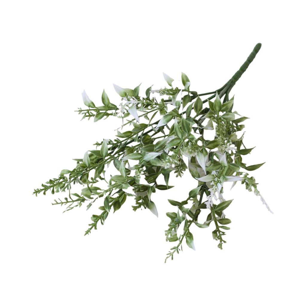 12 пучков искусственных цветов лаванды, растения с 7 гибкими стеблями, 14-дюймовые устойчивые к ультрафиолетовому излучению искусственные уличные пластиковые растения