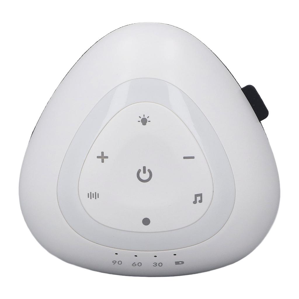 Машина для создания белого шума, многофункциональная, мягкая музыка, портативный, умный инструмент для сна с теплым светом для