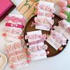 8Pcs/Set Sweet Flower Bow Baby Hair Clip Korean Pink Plaid Dot Bowknot Princess Girls Hairpin Barrettes Kids Hair Accessories