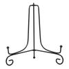 1 шт. 8" Железный мольберт Классическая подставка для дисплея Чаша Тарелка Фоторамка Книга Artwor Черный