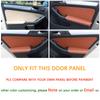 Для VW Jetta MK6 2012 2013 2014 автомобильная внутренняя дверная ручка подлокотник панель из микрофибры кожаный чехол отделка Декор аксессуары