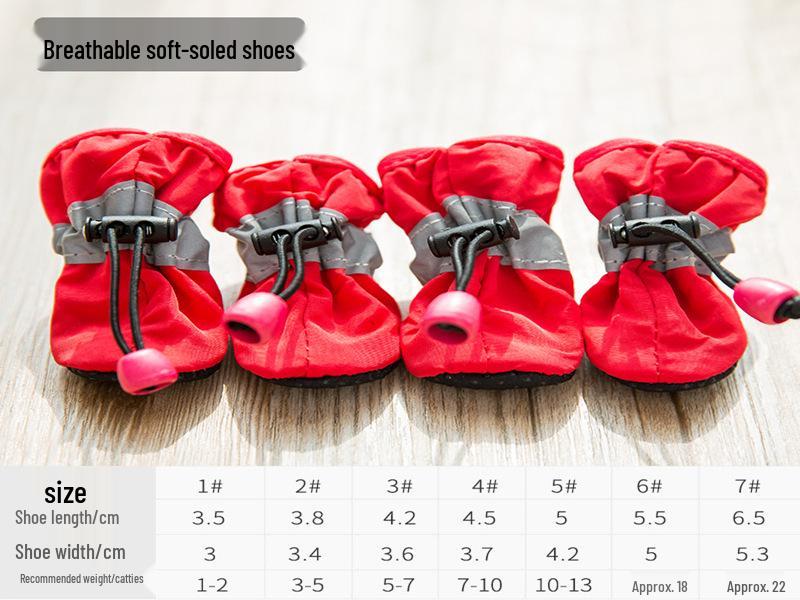Дышащая обувь для маленьких собак – Неводонепроницаемые чехлы для лап для померанских шпицев и бишонов, Подходят для весны и зимы