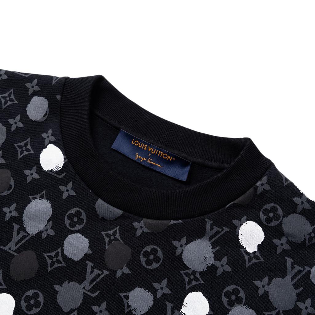 Louis Vuitton Свитшот с принтом «Бесконечные точки» от Яёи Кусамы 1AB6J7