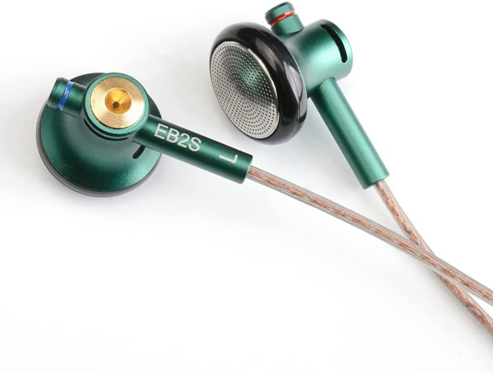 Динамические наушники NICEHCK EB2S с японской диафрагмой LPC 1DD, простой и классический дизайн, корпус из алюминиевого сплава, сбалансированный штекер, медь высокой чистоты