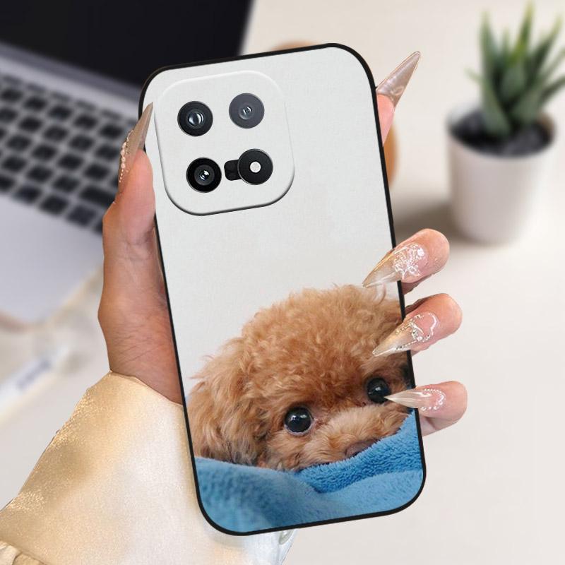 Чехол для Vivo IQOO 15 5G Модный силиконовый мягкий ТПУ чехол с принтом животных Львов Для IQOO15 Китайский телефон Защитный чехол