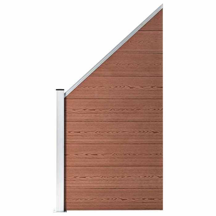 VidaXL Fence Set Outdoor Fence Panel Garden Fence Garden Barrier Terrace Fence 3054430