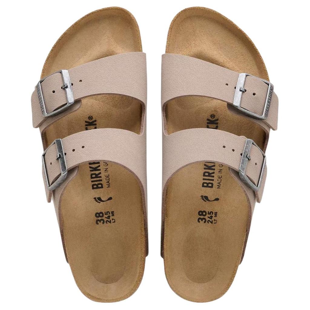 Birkenstock Шлепанцы Arizona Slide Унисекс Тауп Обычные Свободный крой 1032019