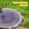 Floating Bee Watering Station Garden Butterfly Insect Waterer Outdoor Bee Baths Drinking Station for Thirsty Pollinators