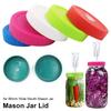 1Pcs with Hole Mason Jar Lid Good Seal Seal Bottle Cover New Spout Lid Kitchen Tool