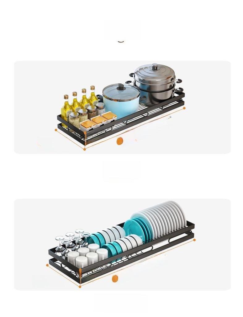 Многофункциональная кухонная мойка для хранения посуды и слива