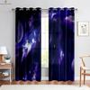Мечтательная галактика звездное небо 3D печатные шторы затемняющие шторы подходят для спальни гостиной кабинета декоративные шторы