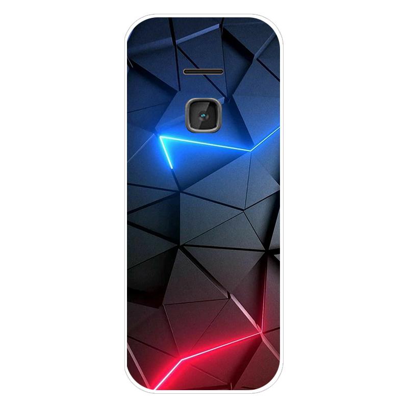 Для Nokia 225 4G 2020 Чехол Роскошный Расписной Телефон Прозрачная Силиконовая Задняя Крышка Для Nokia 225 TA-1321 TA-1296 Чехлы Защитный Корпус