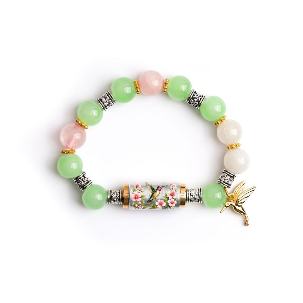 with Pendant Metal Tube Crystal Bracelet Beaded Bracelet Holiday Gatherings