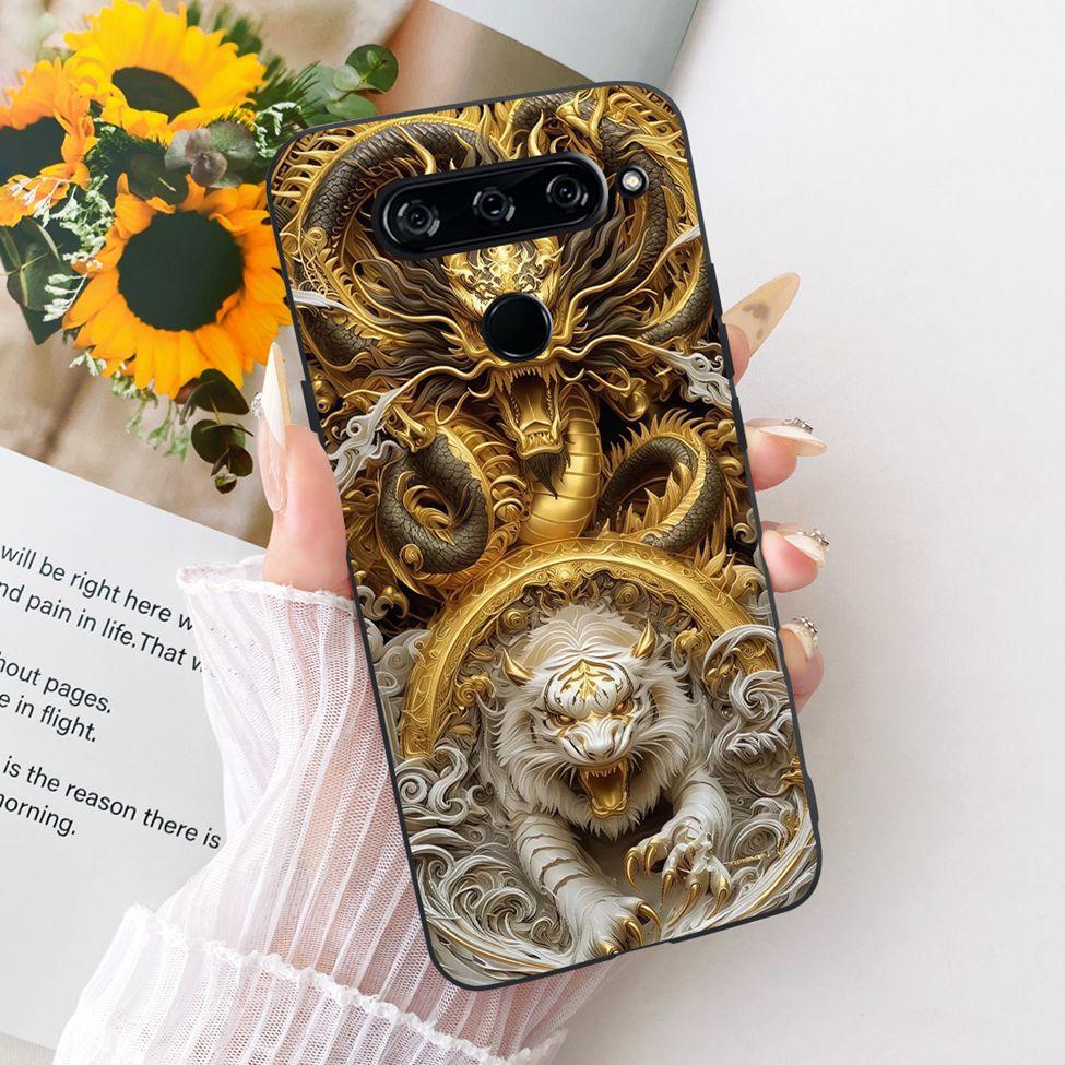 Чехол для телефона для LG V40 ThinQ Чехол Эстетичный Милый Модный Забавный Расписной Корпус для LG V40 ThinQ V405 LM-V405 LM-V409N