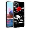 Япония JDM Спортивные Автомобили Мужские Чехол для Телефона Для Xiaomi Redmi Note 15 14 13 12 4G 10 11 Pro Plus 5G 14C 13C 12C 10C Прозрачный Чехол