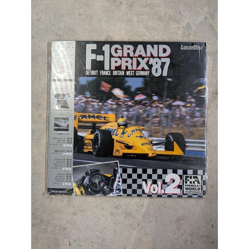 Б/у LaserDisc 'F-1 GRAND PRIX '87 Vol.2'