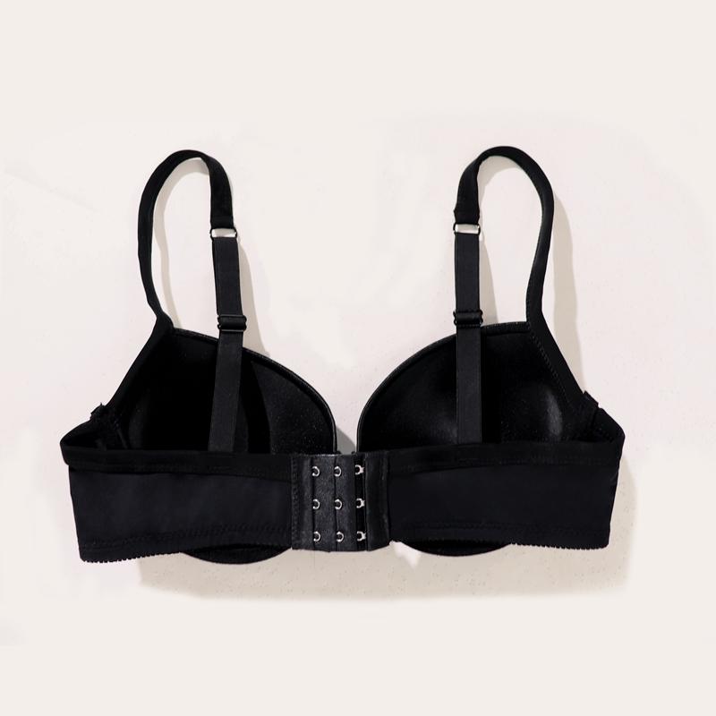 Бюстгальтер Push Up для женщин с косточками и подкладкой 75B 80B 85B 90B Чашка Спорт Простое и стильное нижнее белье