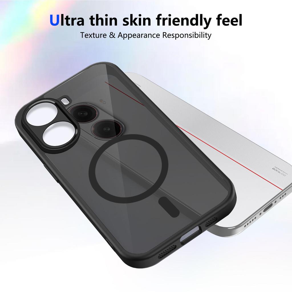 Роскошный простой матовый прозрачный чехол с ощущением кожи для Xiaomi POCO X8 Pro Max X8 X7 F8 Ultra F7 M8 M7 Pro Магнитная противоударная тонкая крышка
