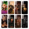 Такса Доберман для Samsung Galaxy S22 Pro S21 S20 FE Ultra S10 S10E Lite S9 S8 Plus S7 S6 Edge Мягкий чехол для телефона