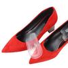 1Pair Soft Silicone Gel Insoles Heel Cushion Soles Pain Relief Support Shoe Pad