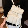 Korean Cute Girl Backpack 2025 Summer New Fashionable Versatile Simple Portable Premium Commuter Bag