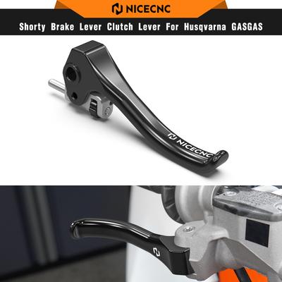 For GasGas EC 300 EC 250 EX 250 300 2021-2025 Shorty Brake Lever Clutch Lever For Husqvarna TE 300 TE 250 FE 350 450 2022-2024