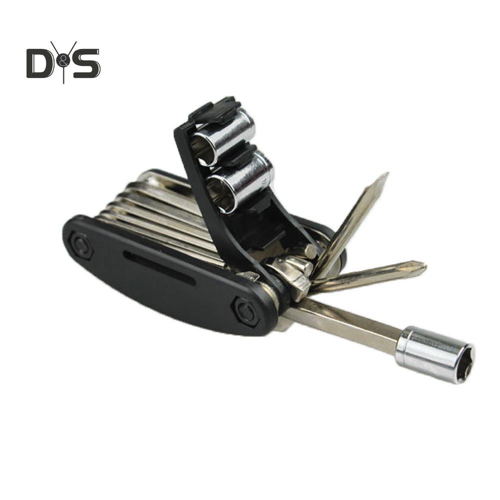 Многофункциональный набор инструментов для ремонта велосипеда Super Wind 16 в 1, шестигранная спица, отвертка для велосипеда