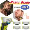 1/2/3 шт. сменное лезвие для бритвы Philips-OneBlade-бритвы QP2520 QP2523 QP2530, сменная головка лезвия, одно лезвие